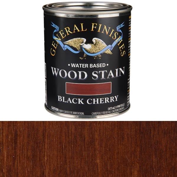 Wood Stain - Water Based - Color:Black Cherry - Size:1 Pint